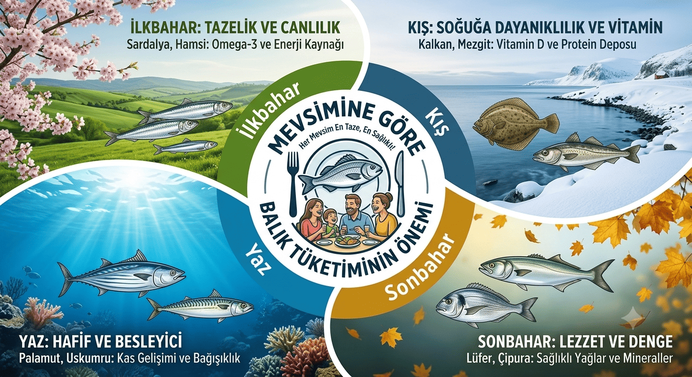 Mevsimine Göre Balık Tüketmenin Önemi